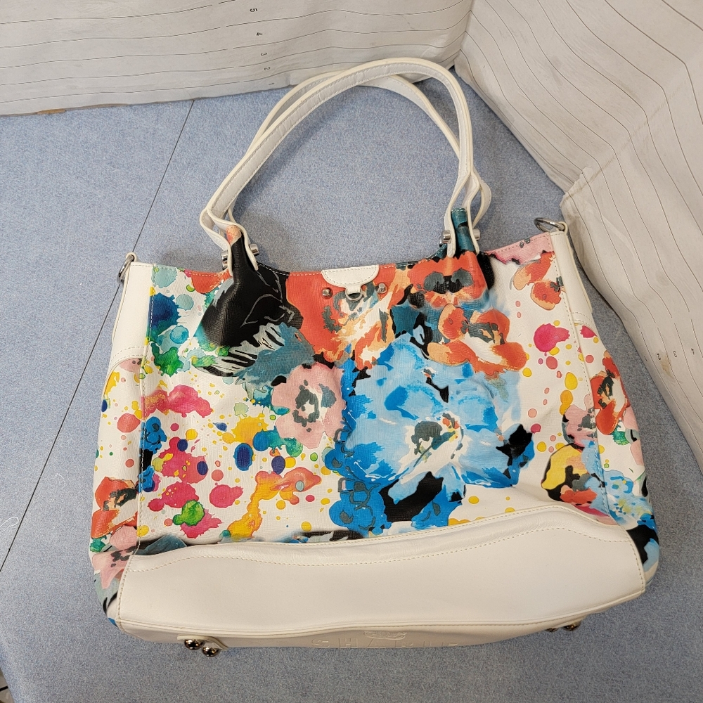 Sharif Colorful Floral Shoulder Bag